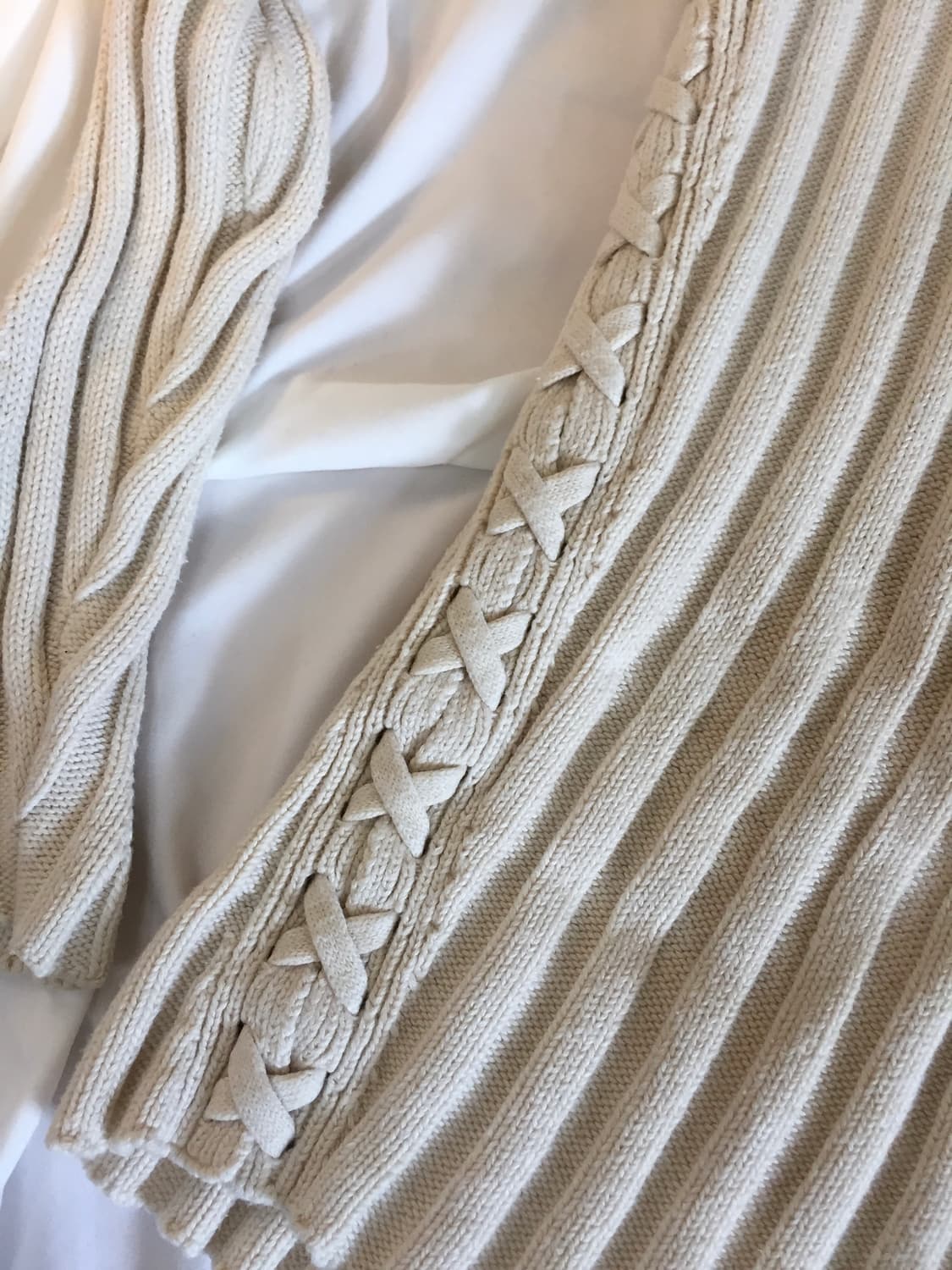 옆라인 포인트 니트 상품이미지3