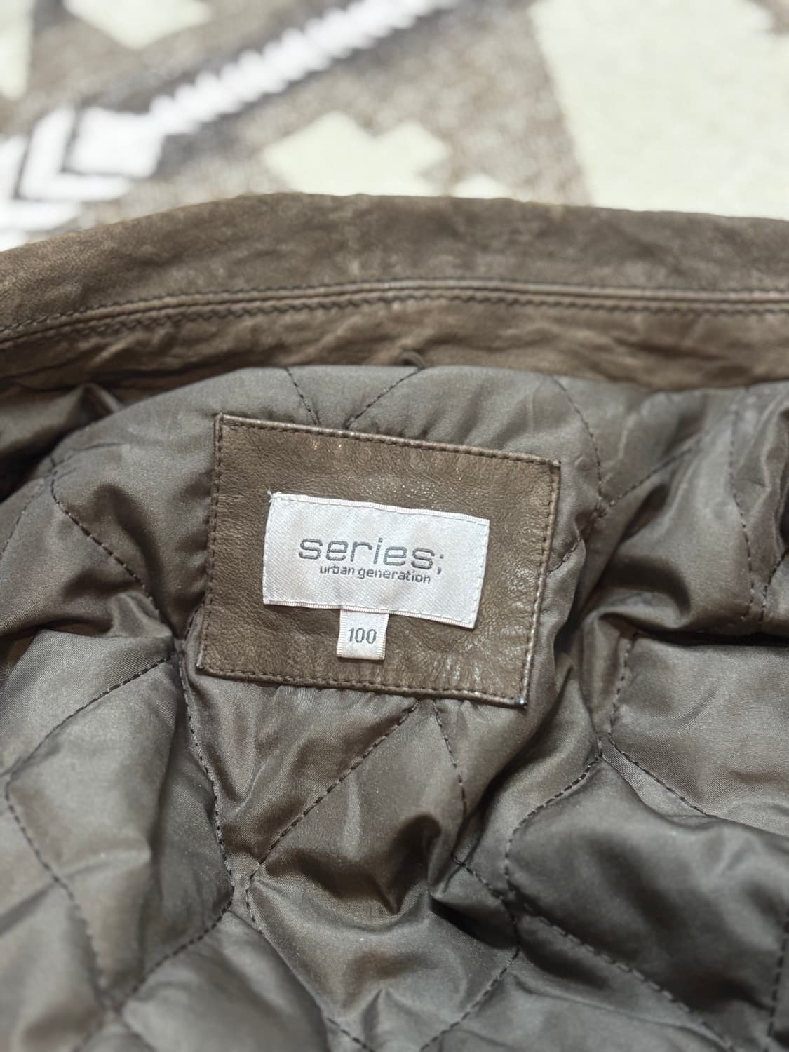 시리즈 랭커스터 누벅 가죽 자켓 상품이미지9