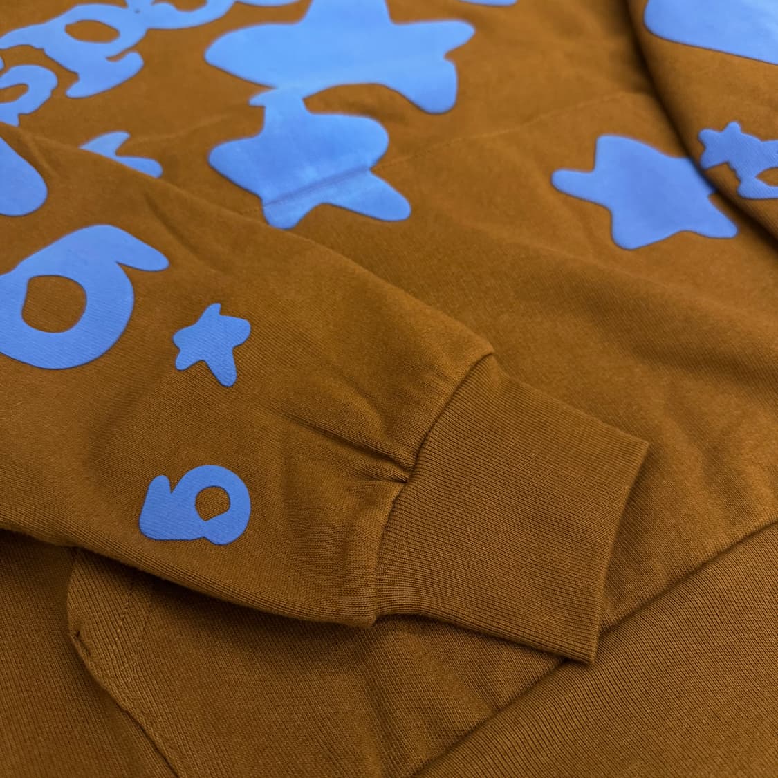 Sp5der 벨루가 브라운 후드 상품이미지3