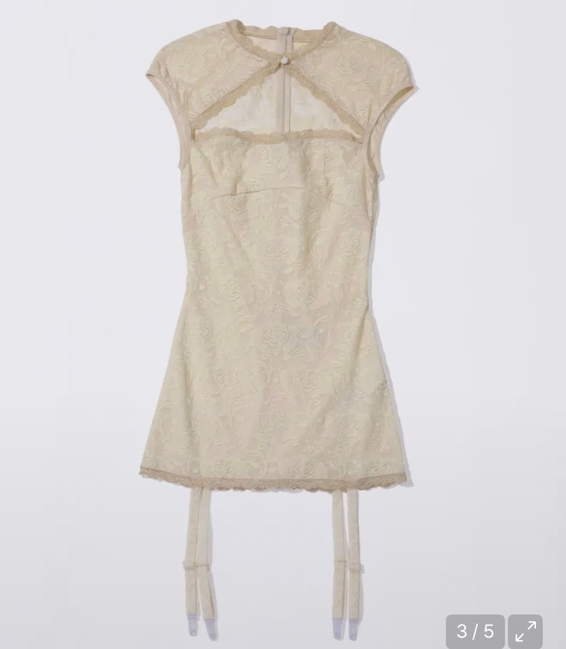 [구함] Sculptor Lace garter belt slip raw 상품이미지2