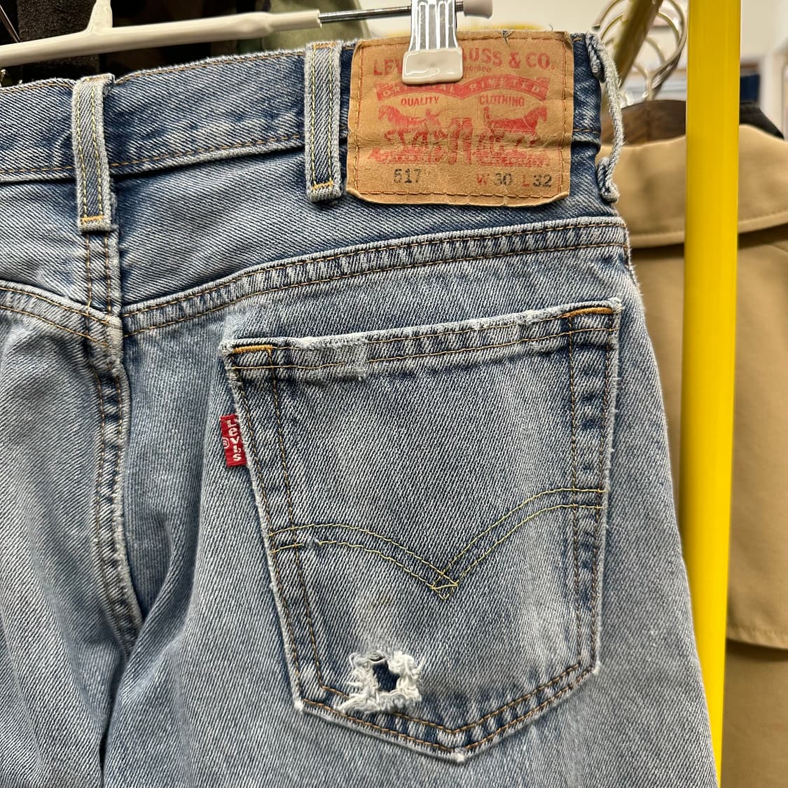 10‘s 리바이스 517 연청 디스트로이드 상품이미지10