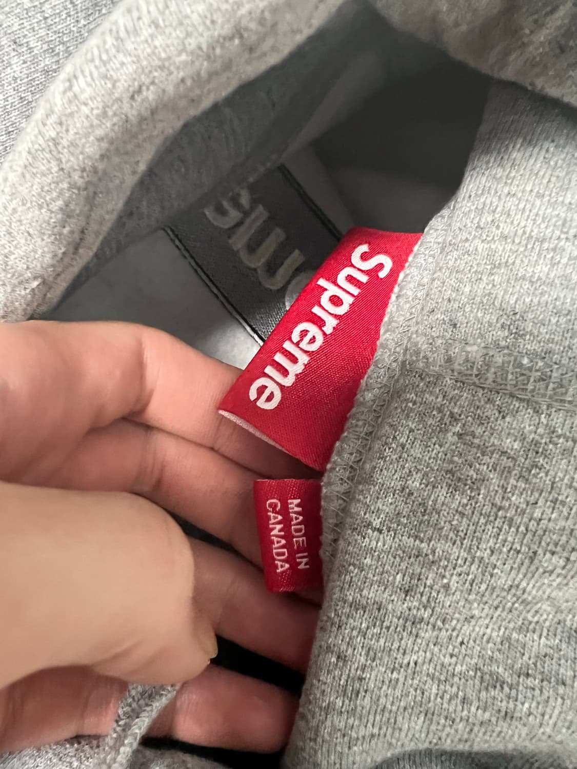 슈프림 박스 로고 후드 헤더 그레이 상품이미지3