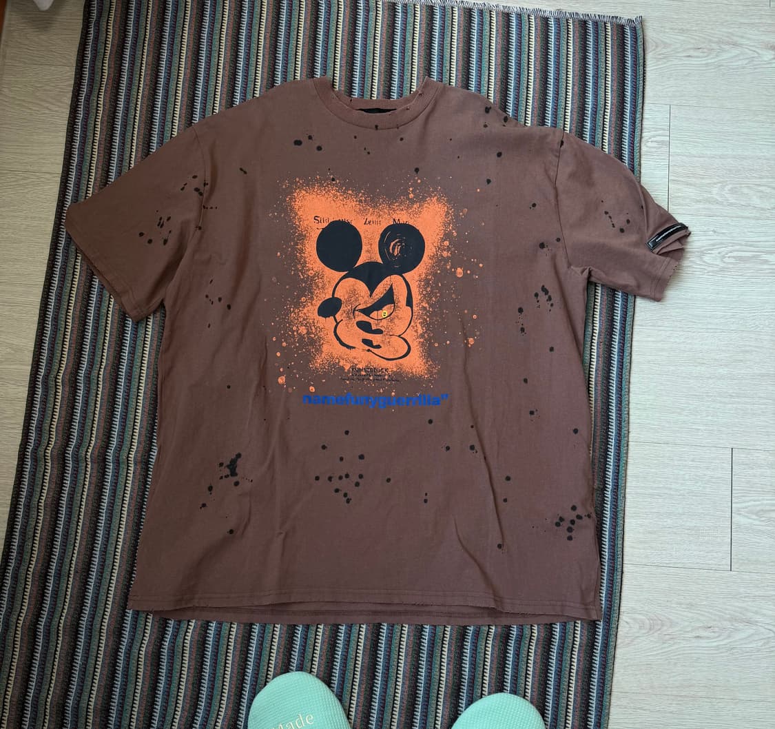 네임 퍼니 게릴라 반팔 티셔츠 상품이미지3