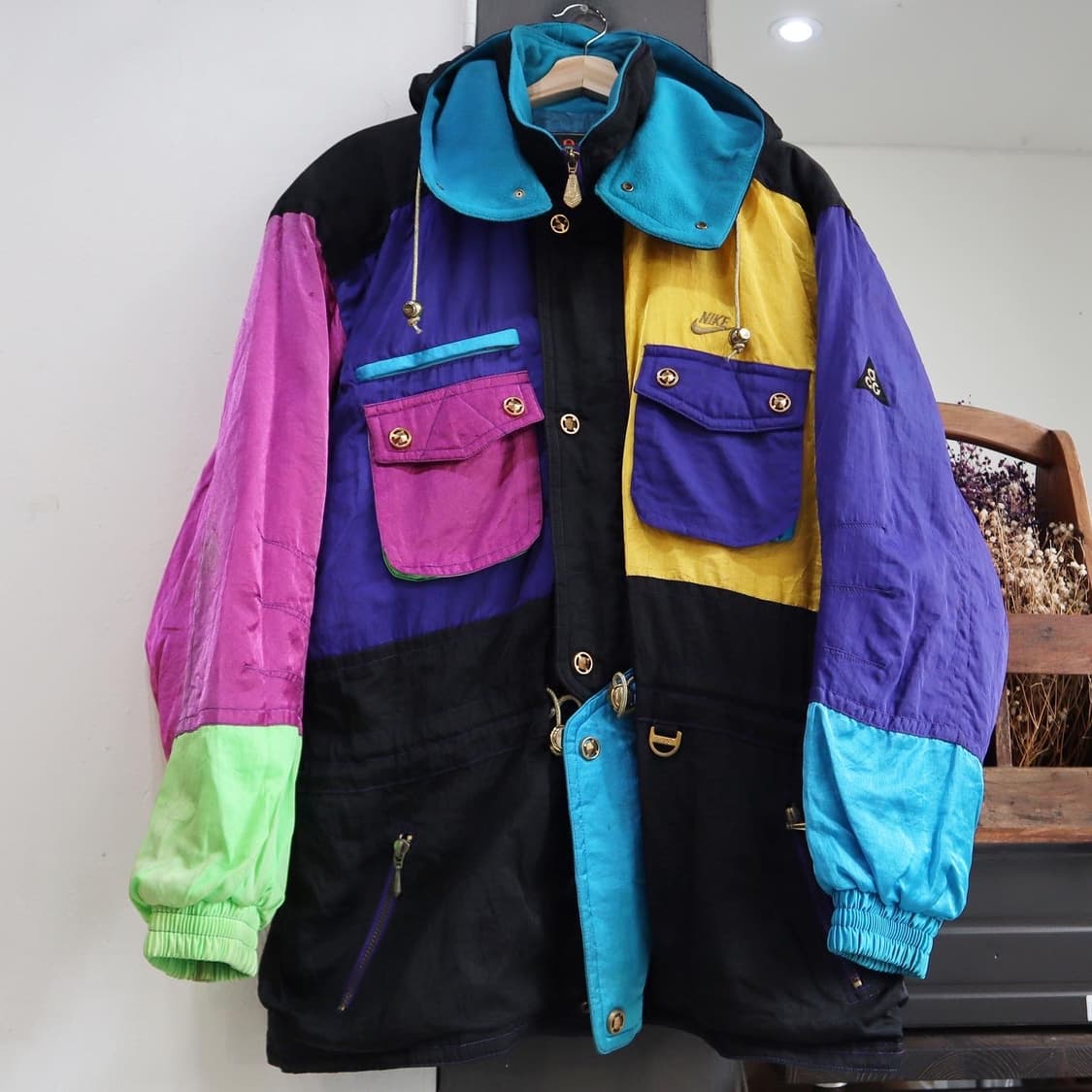 나이키 90s 멀티컬러블록 점퍼 상품이미지1