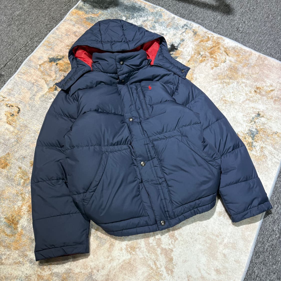 폴로 래드포니 빈티지 후드패딩 상품이미지2