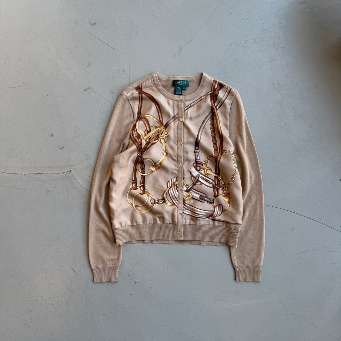 로렌 랄프로렌 실크 가디건 상품이미지1