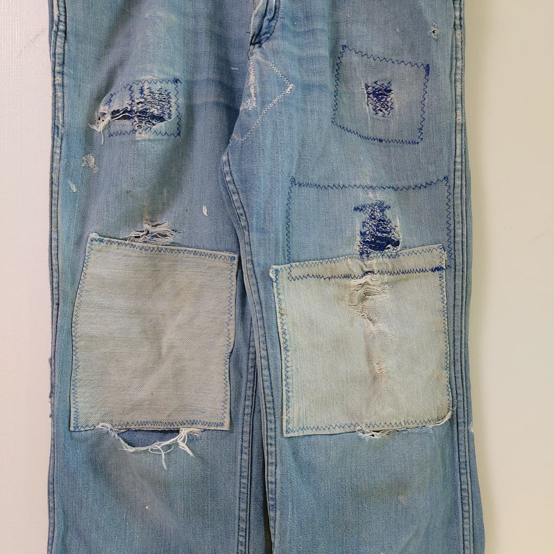 70s 빈티지 디스트레스드 선페이드 팬츠 상품이미지3