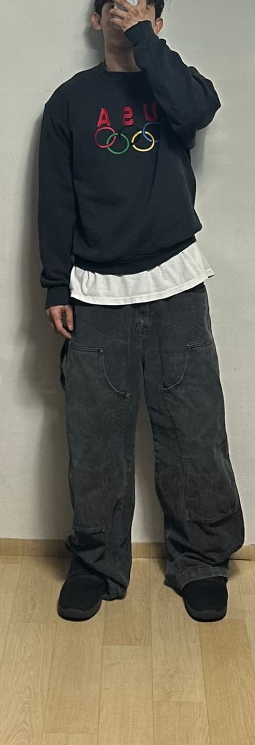 USA 올림픽 오륜기 맨투맨 상품이미지5