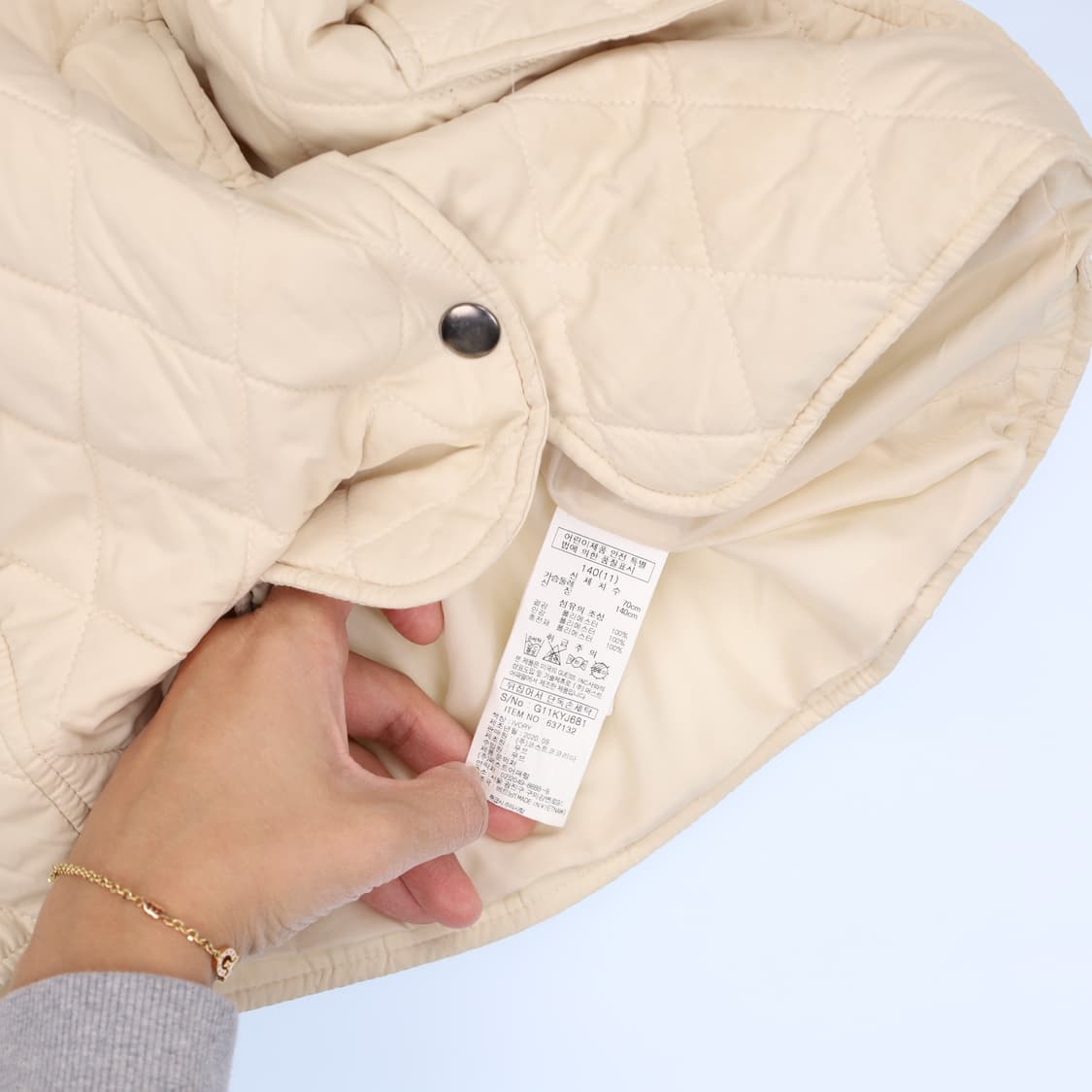 [140] 게스 키즈아동 퀄팅 자켓 1107HR3 상품이미지8