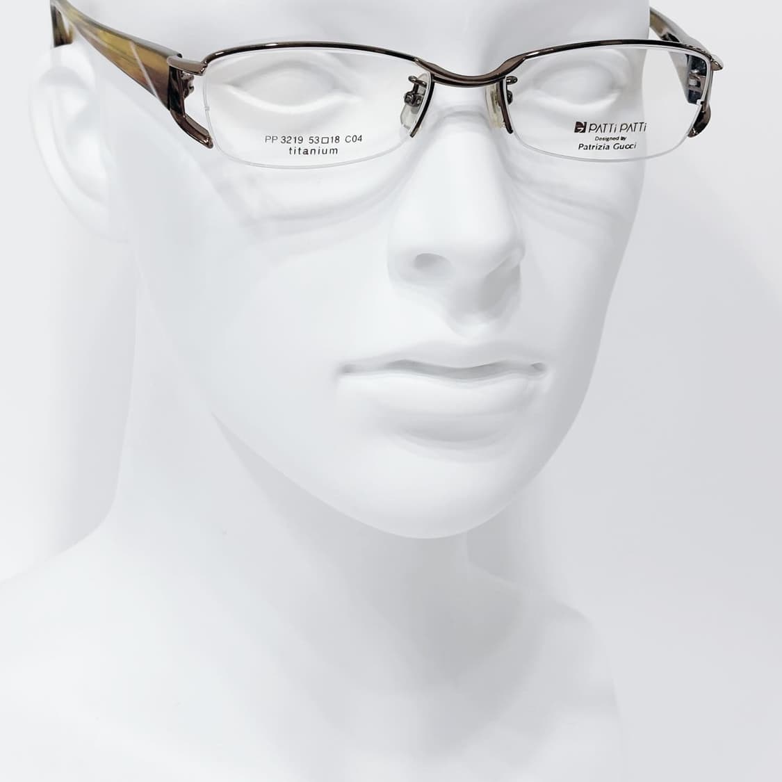 PATTI PATTI 브라운 메탈 데드스탁 빈티지안경 상품이미지5