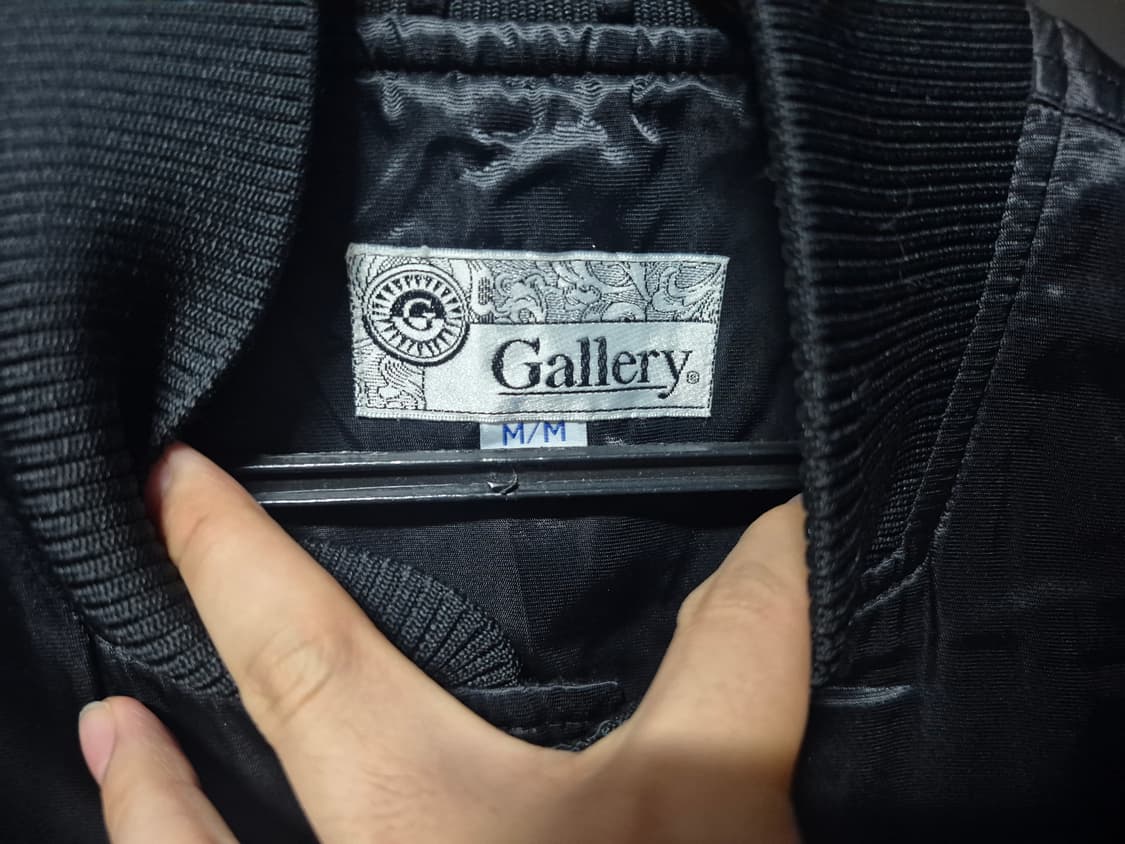 90's 갤럭시 LA 다저스 빈티지 새틴 바시티 자켓 상품이미지2