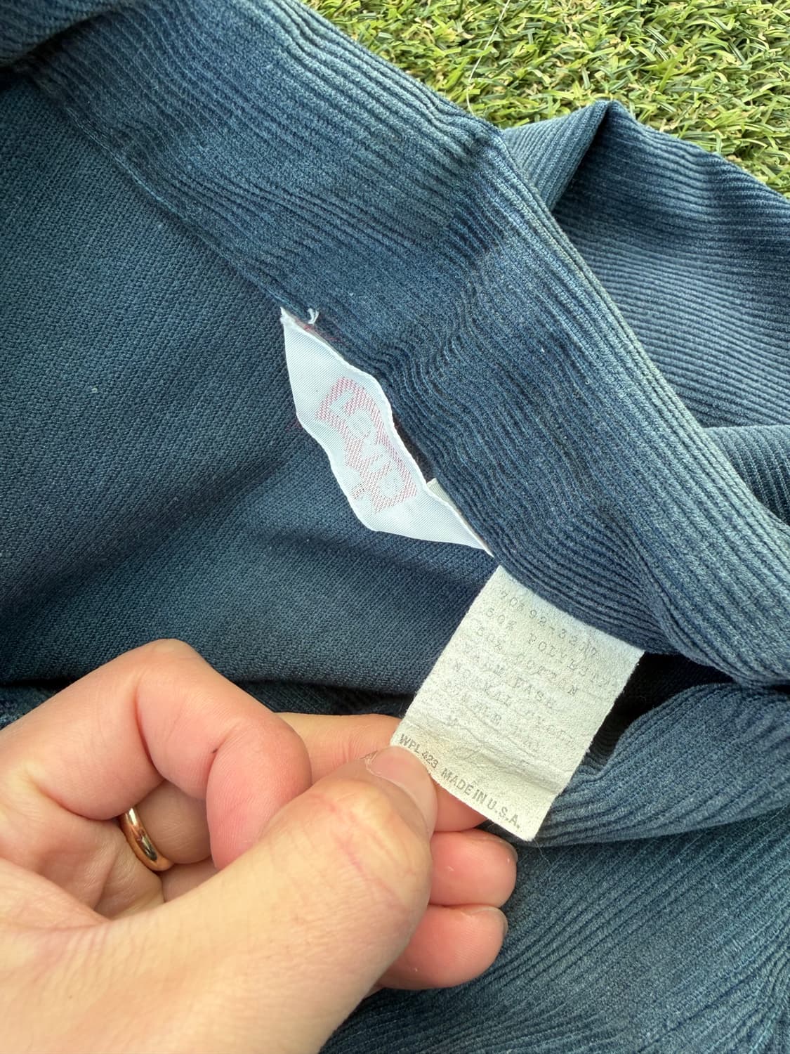 70s usa 리바이스 코듀로이 트러커 자켓 상품이미지3