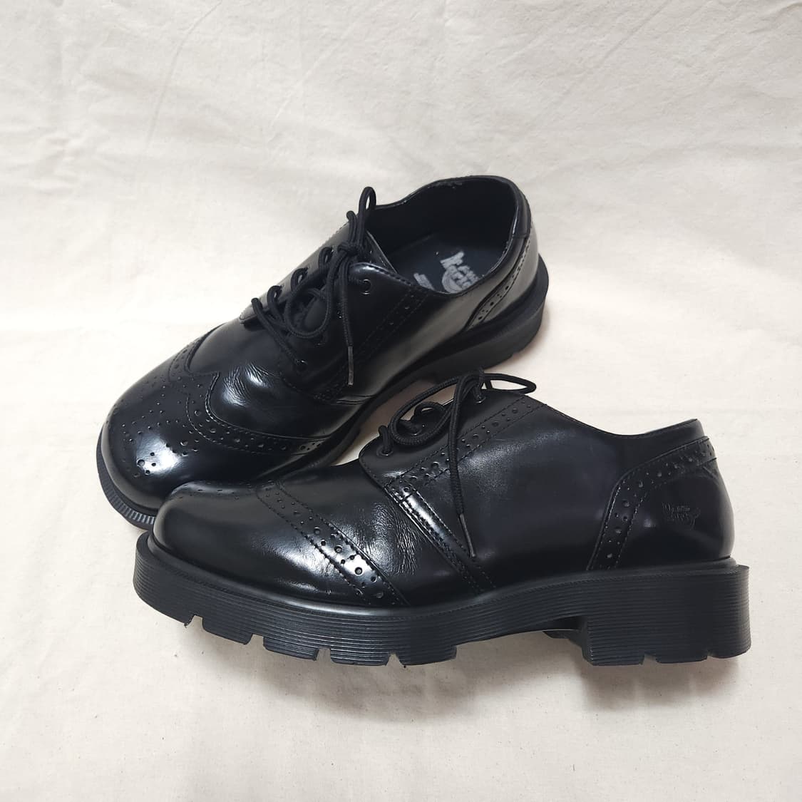 [9UK] 닥터마틴 빈티지 90s Brogue Square Toe Men 상품이미지1