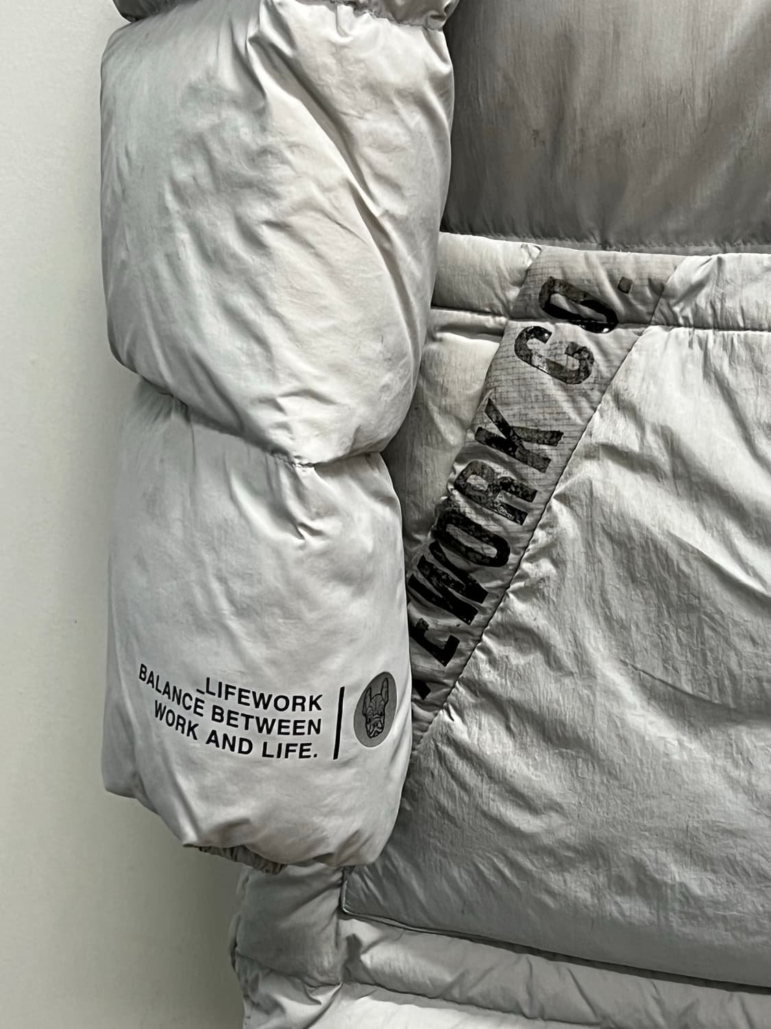 라이프워크 덕다운 롱 패딩 상품이미지4