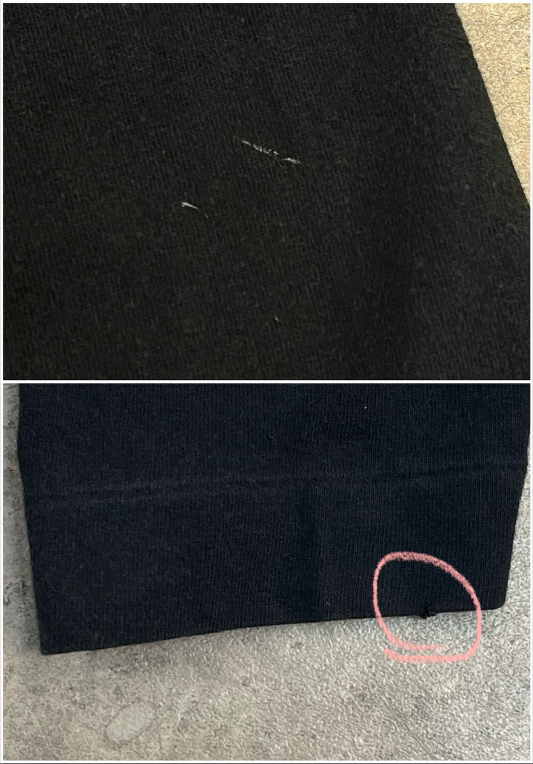 꼼데가르송 긴팔티 블랙 S #csz3586 상품이미지9