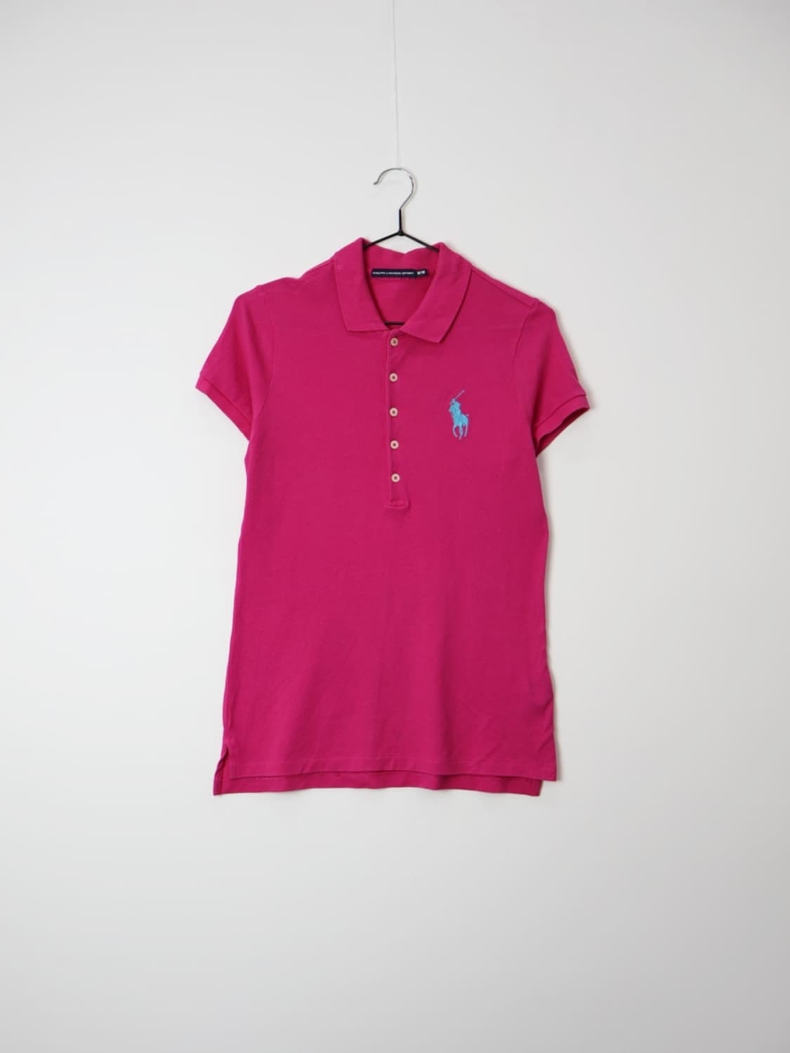 Ralph Lauren Hot Pink Pique Polo Shirt 상품이미지5