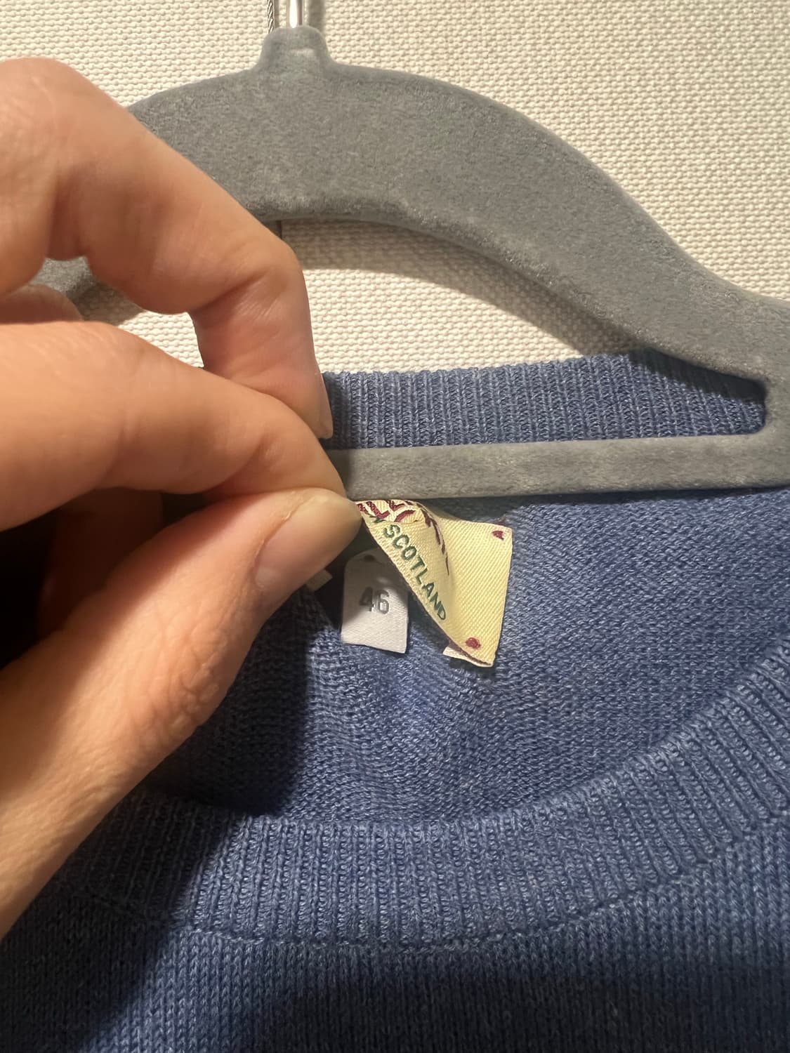 William Lockie 윌리엄로키 Pure Cotton Knit 상품이미지3