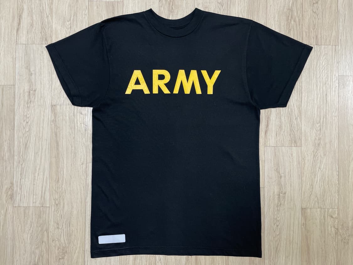 95~100) 미군 오리지널 ARMY 아미 기능성 반팔티(RRL&폴로) 상품이미지1