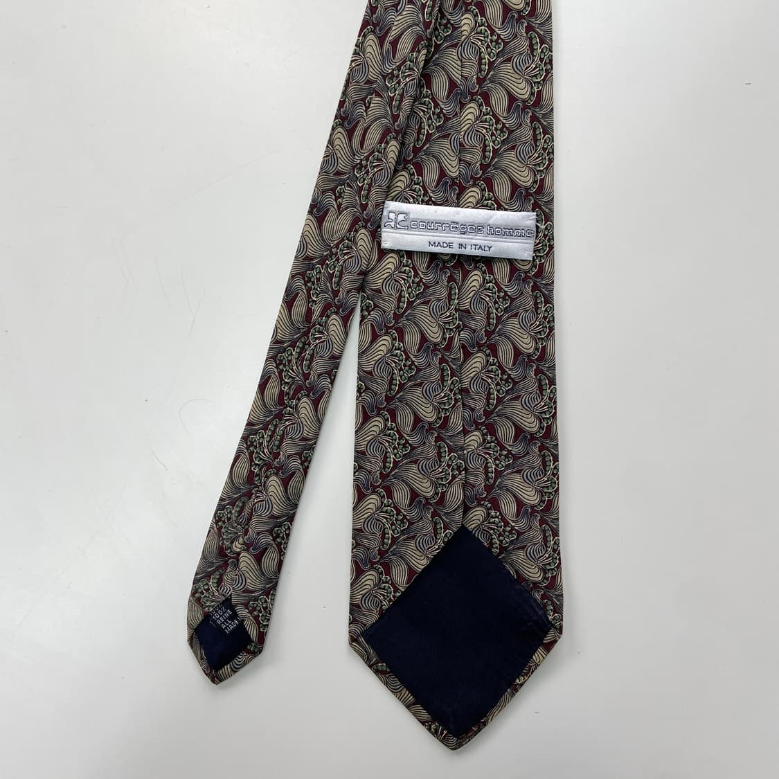 꾸레쥬 정품 명품 넥타이 (COURREGES) 상품이미지3
