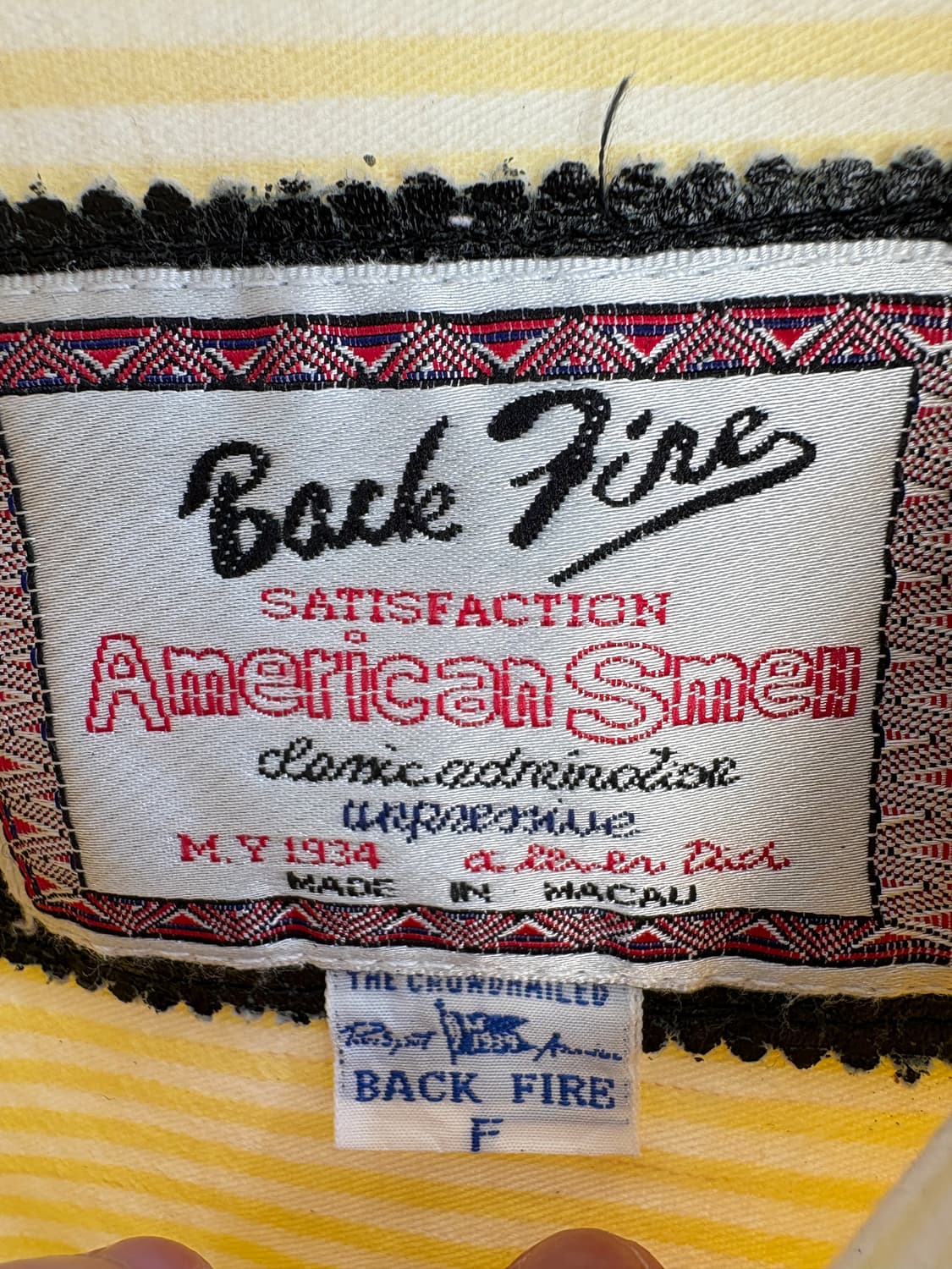 BACK FIRE 셔츠 상품이미지6