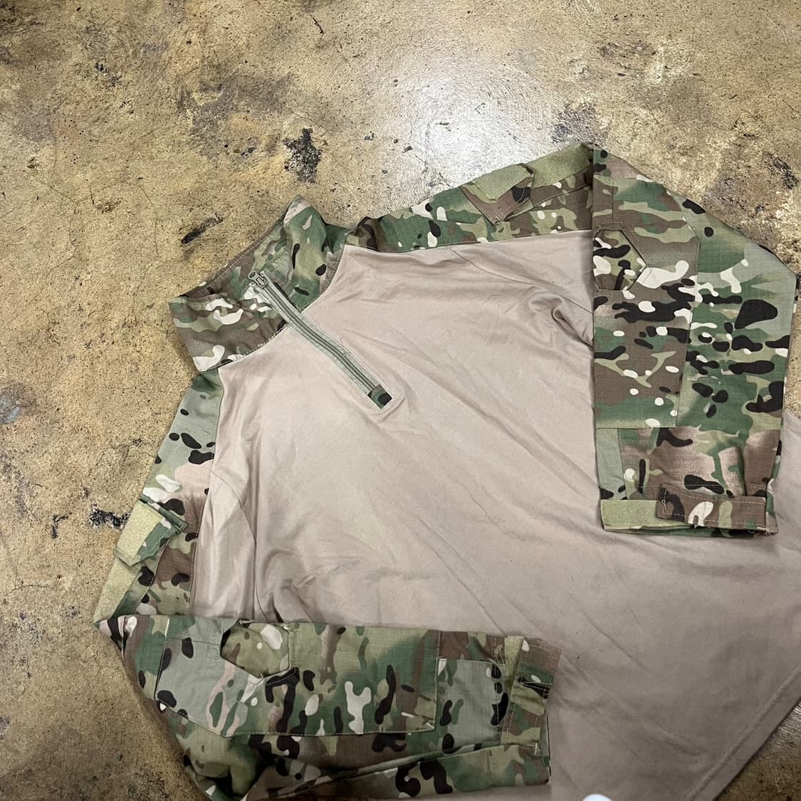 [정품] 밀리터리 택티컬 카모 셔츠 긴팔티 b10 상품이미지1