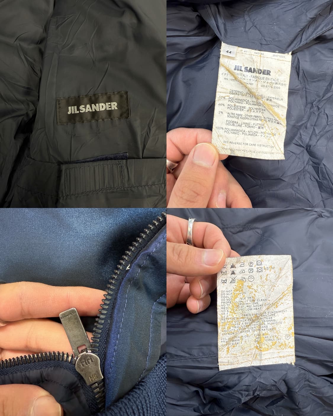 질샌더 07fw 라프시몬스 푸퍼 자켓 상품이미지8