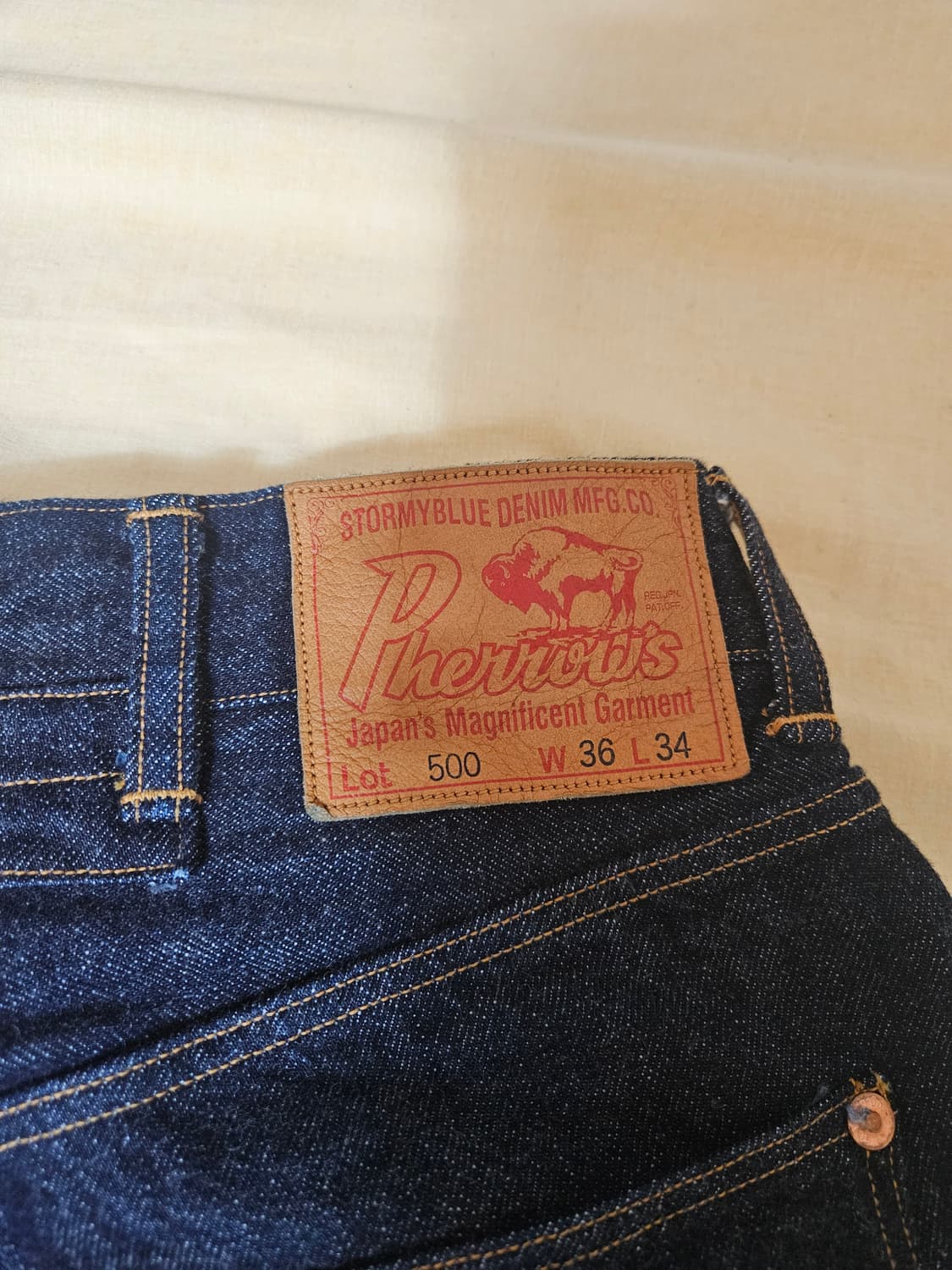 페로우즈 PHERROW'S 500SW (Indigo) 36사이즈 상품이미지7
