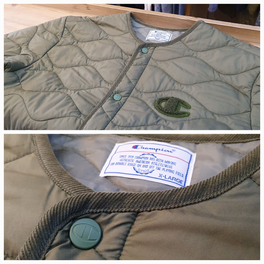 105.챔피언 C로고 패딩점퍼 상품이미지3