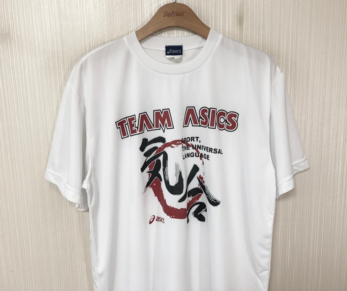 팀아식스(ASICS) 기합 한자메세지 배구티셔츠 XO(2XL) 상품이미지2