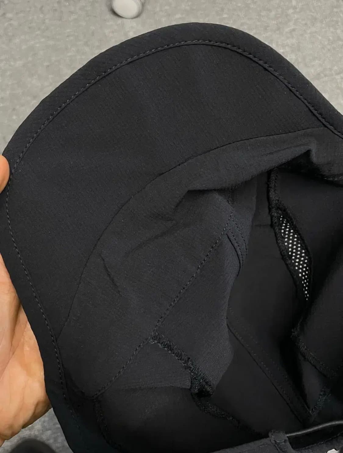 roa 로아 캡 러닝 모자 하이킹 블랙 상품이미지3