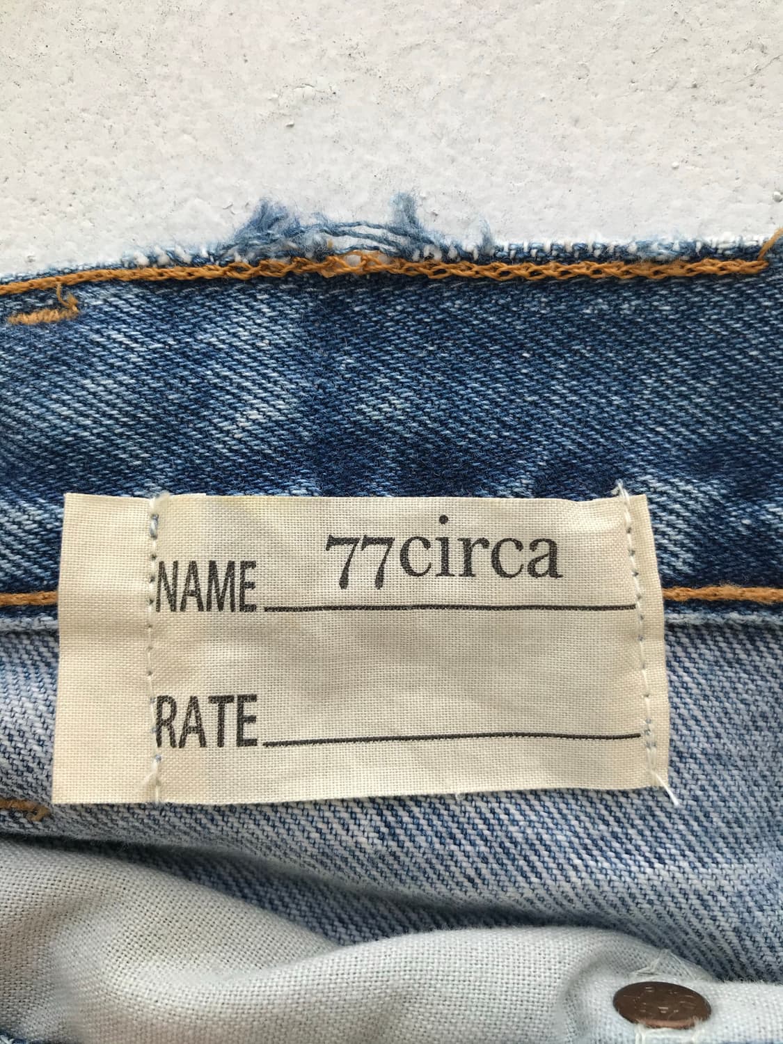 77CIRCA  denim skirt 상품이미지4