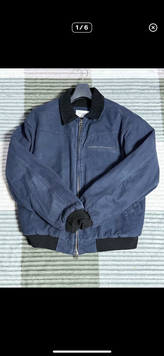해칭룸 vtg 봄버 자켓 네이비 상품이미지1