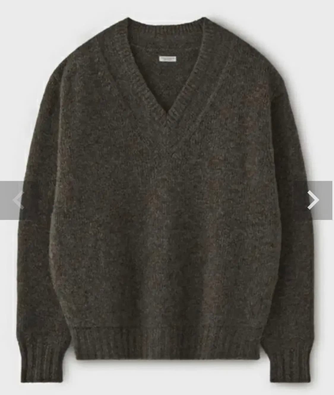 피그벨 굿맨 브이넥 스웨터 2사이즈 새상품 판매 상품이미지2