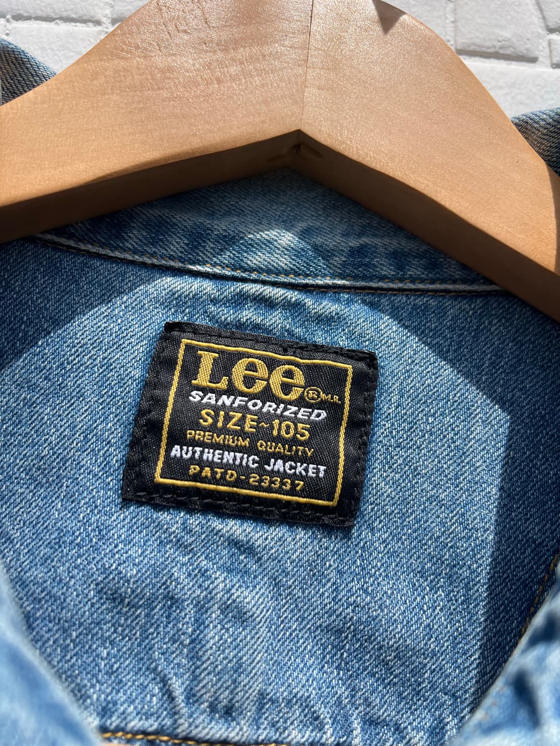 80-90s Lee 데님자켓 (105) 상품이미지5