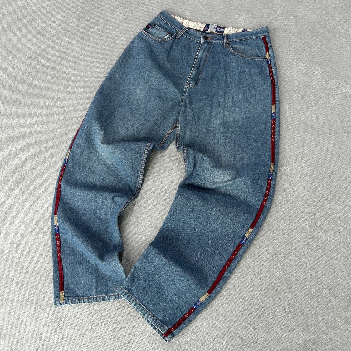 쿠지 COOGI 옆라인 데님 팬츠 L 상품이미지1