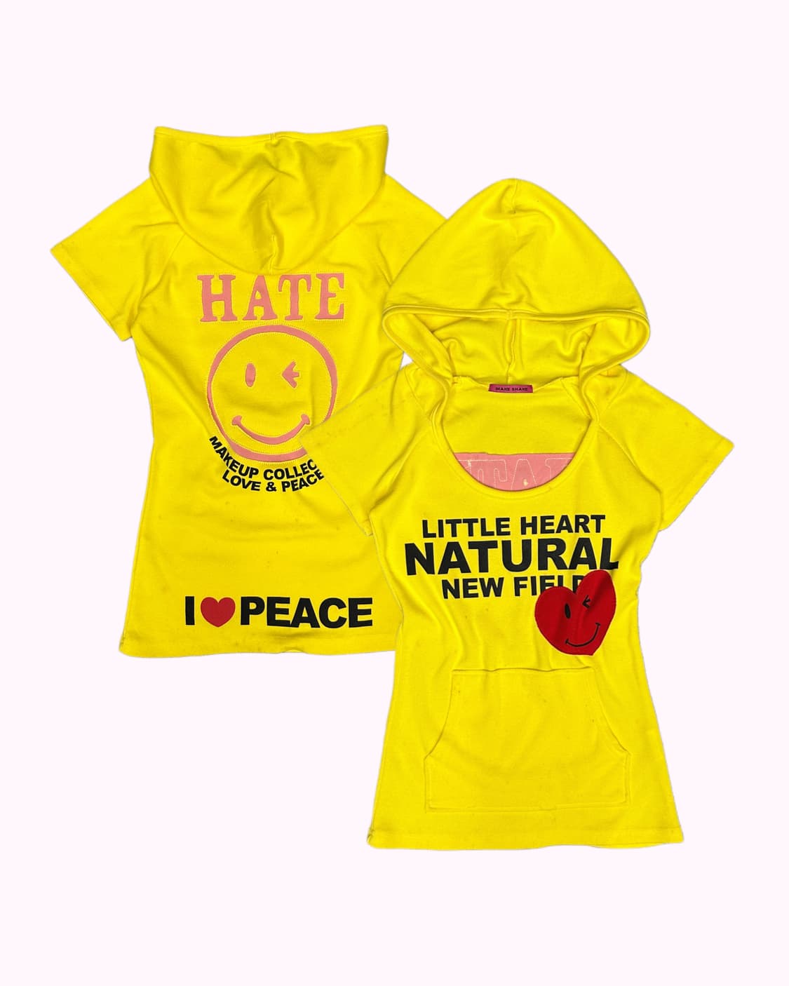 SHAKE SHAKE kitsch yellow hood t 상품이미지1