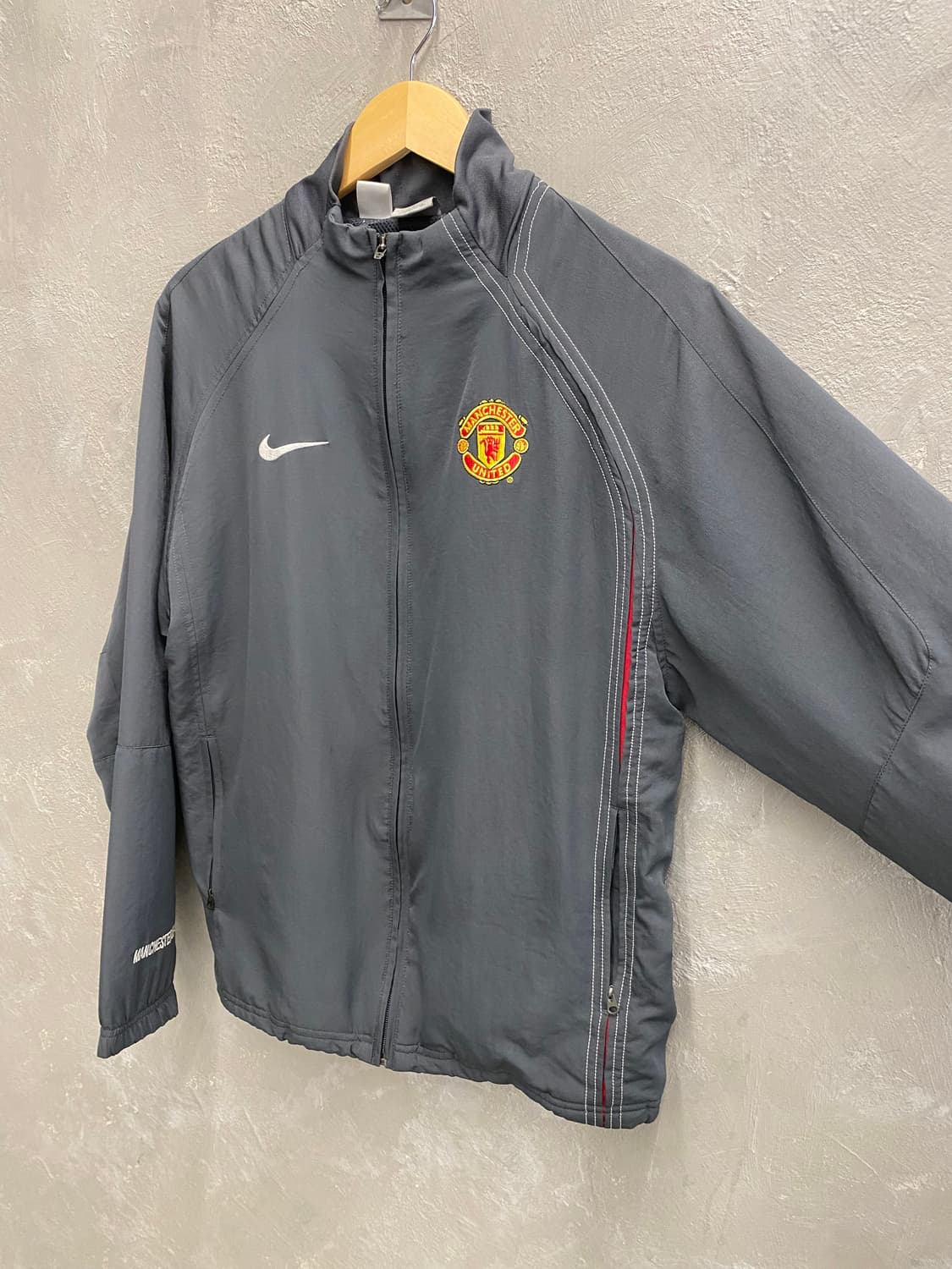 [95] 00s Nike 나이키 맨유FC 보다폰 스폰서 우븐 자켓 상품이미지5