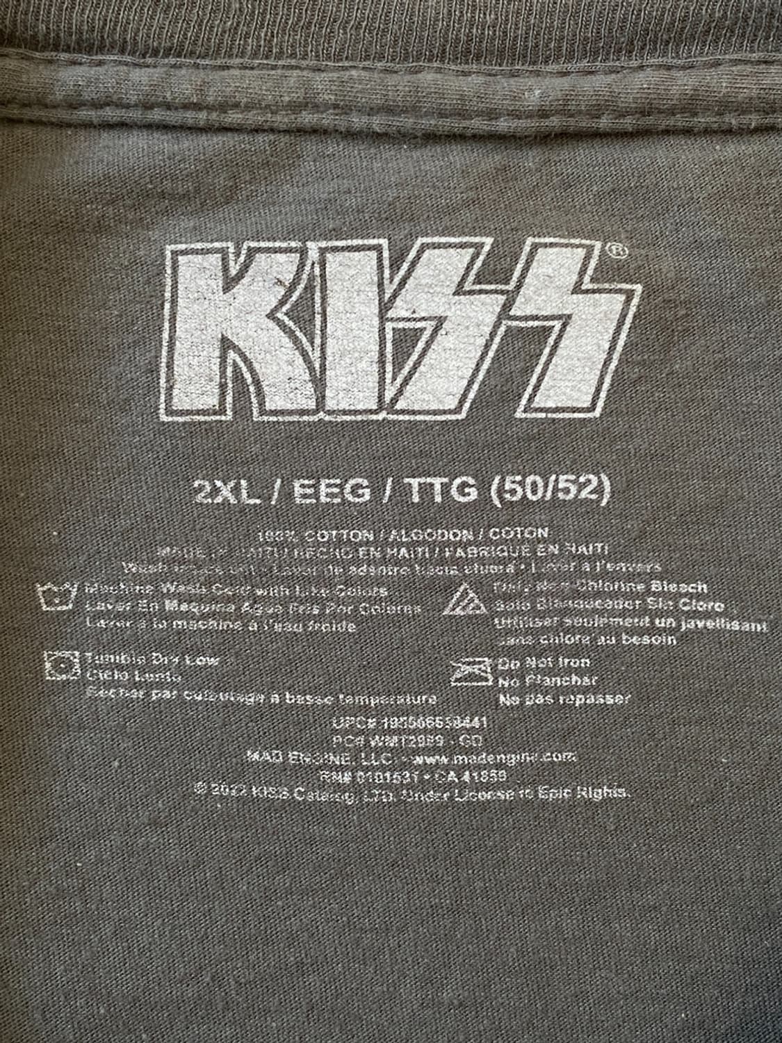 키스 1/2 티셔츠 (Man XL) AB0705 상품이미지5