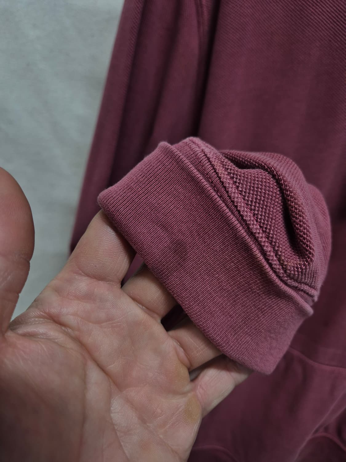 폴로 워싱 후드집업 상품이미지4