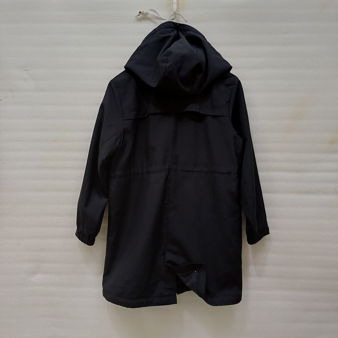 데상트 봄 가을 남아 아동 130 롱 바람막이 후드 자켓 블랙 사랑봉봉 상품이미지2