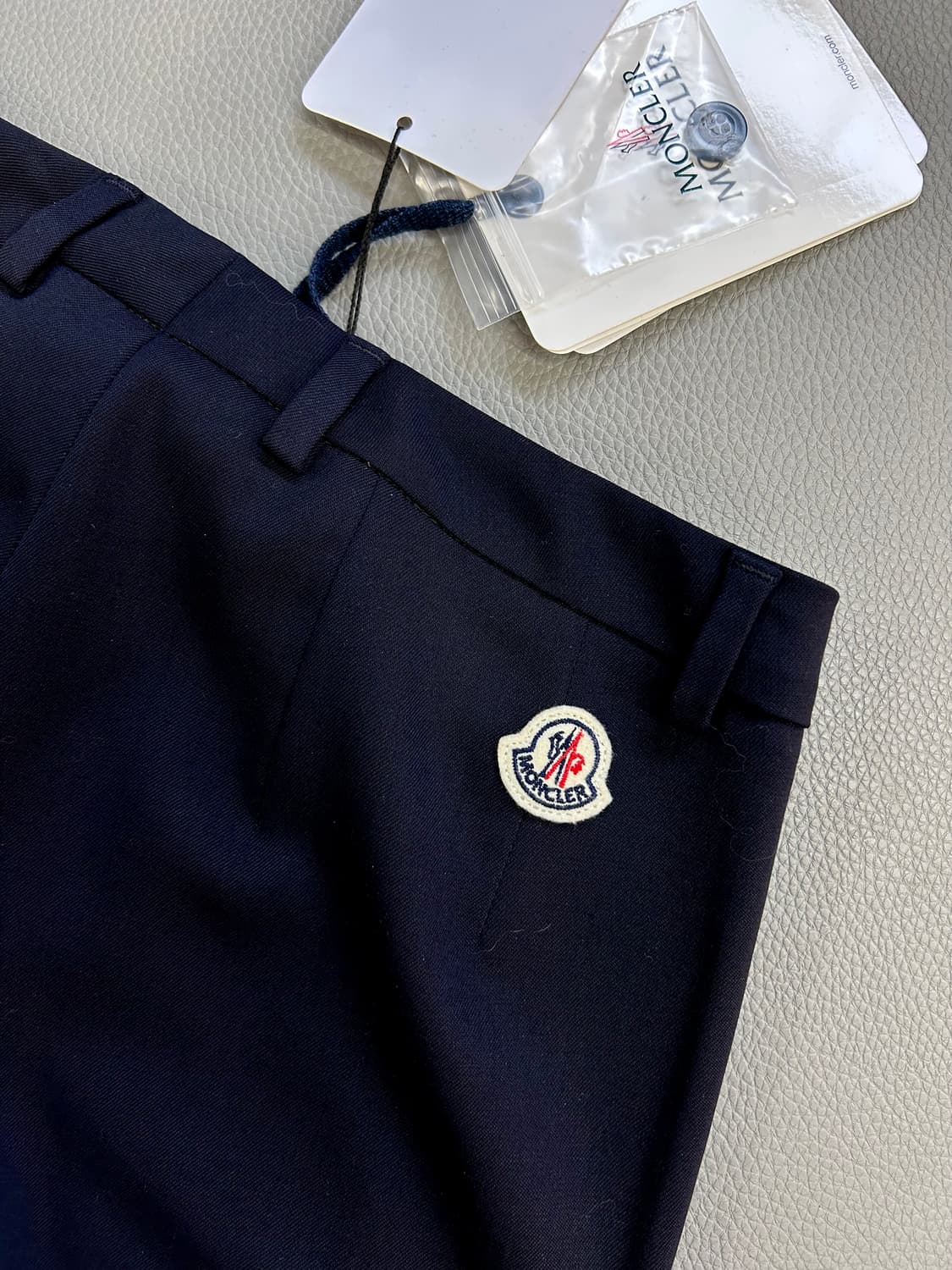 몽클레어 여성 와펜 울 슬랙스 팬츠(62/38)새상품 상품이미지5