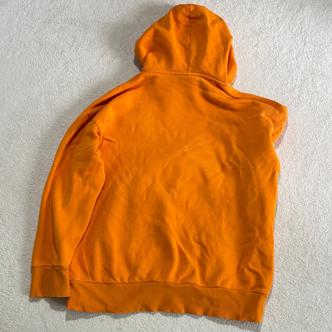 아디다스 파이어버드 오렌지 주황 빅 로고 후드티 상품이미지6