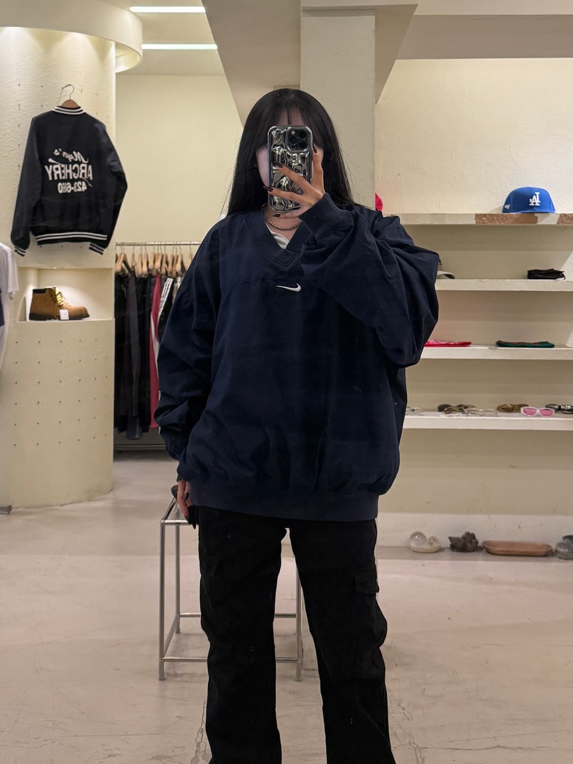 나이키 브이넥 윈드브레이커 U1409 상품이미지1