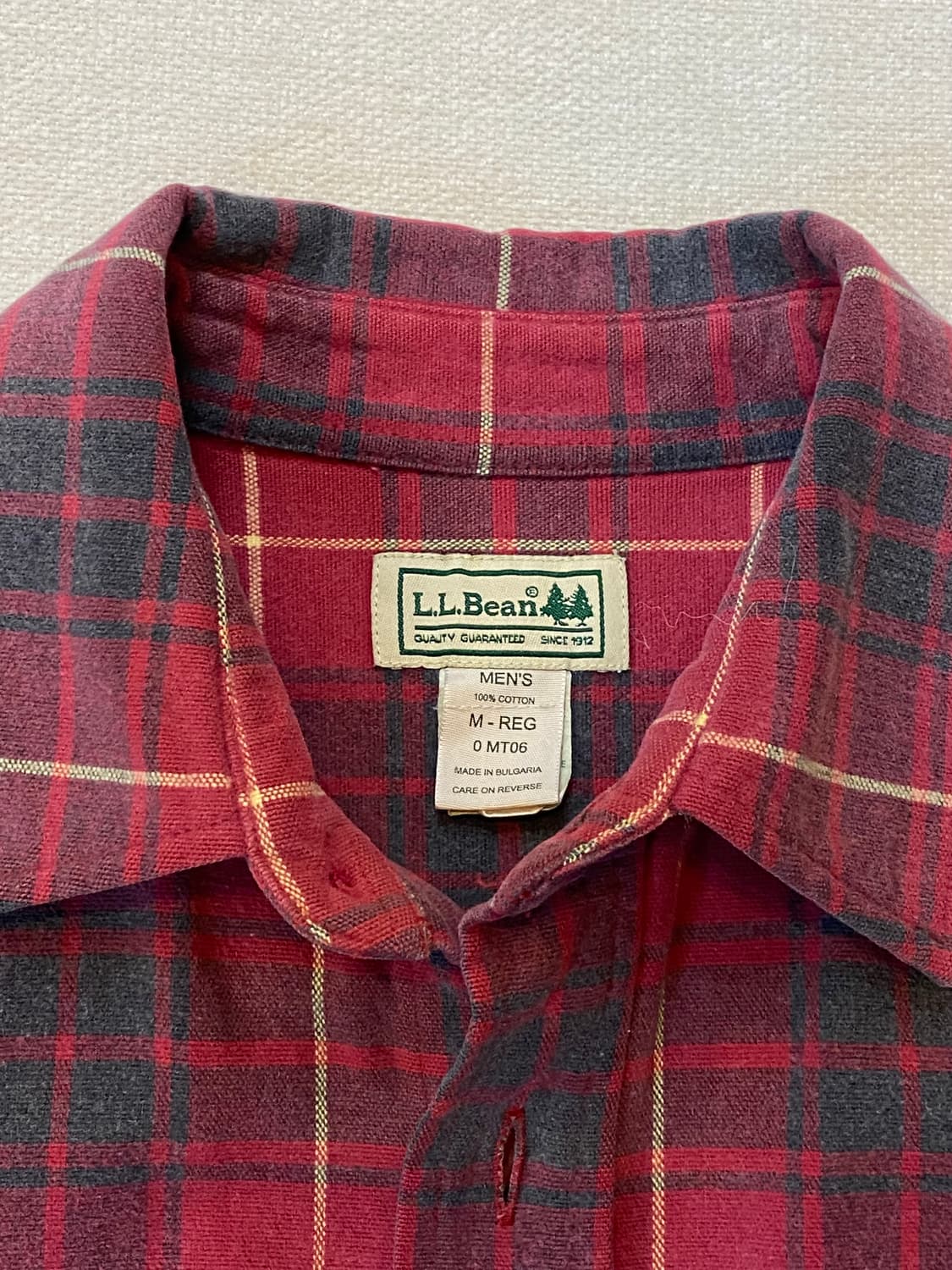L.L.Bean 체크 셔츠 상품이미지2