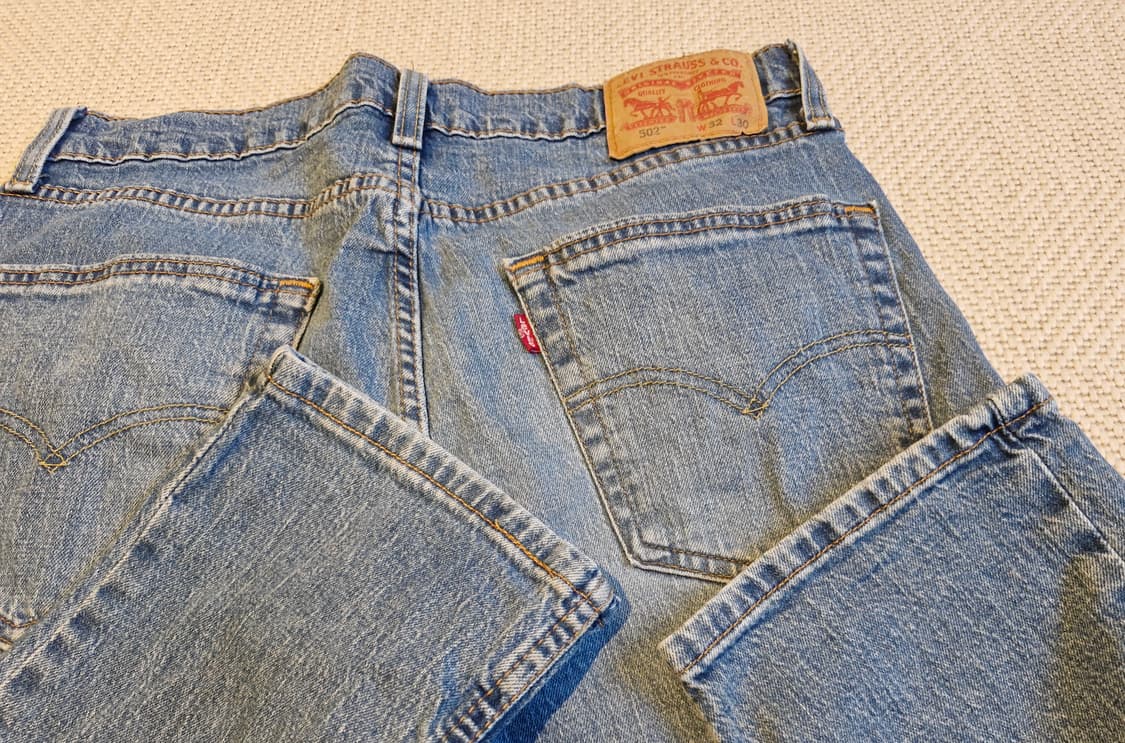 리바이스 502 레귤러 테이퍼드 핏 32 상품이미지3