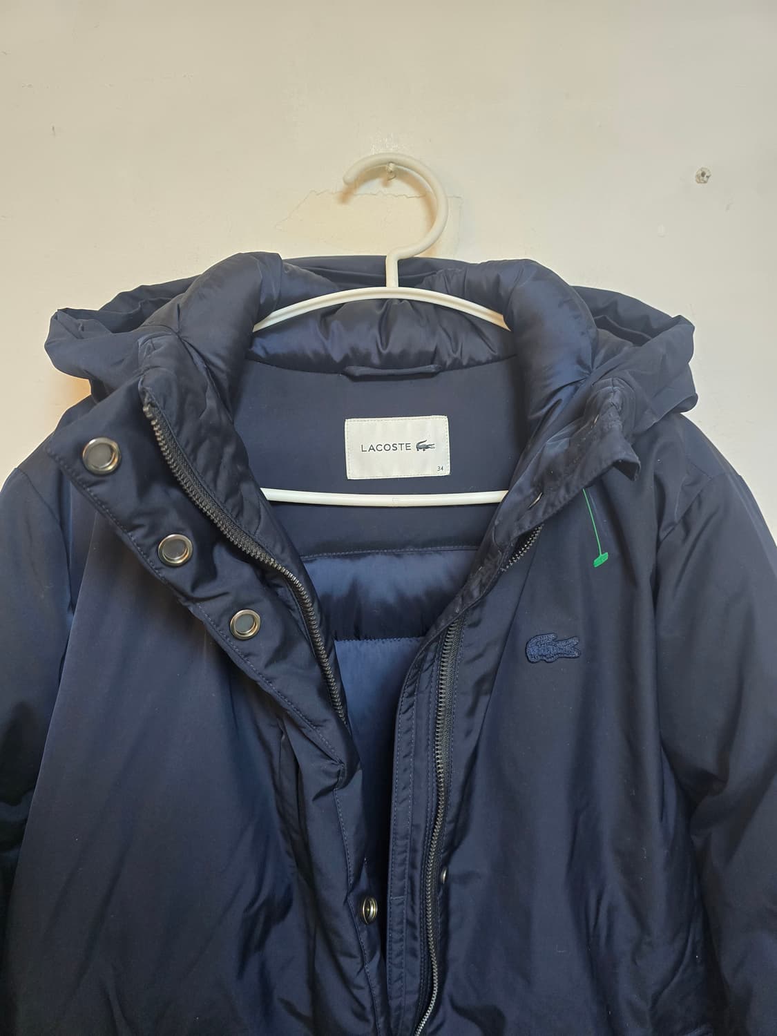 라코스테 네이비 다운 점퍼 34 (새상품)
 상품이미지3