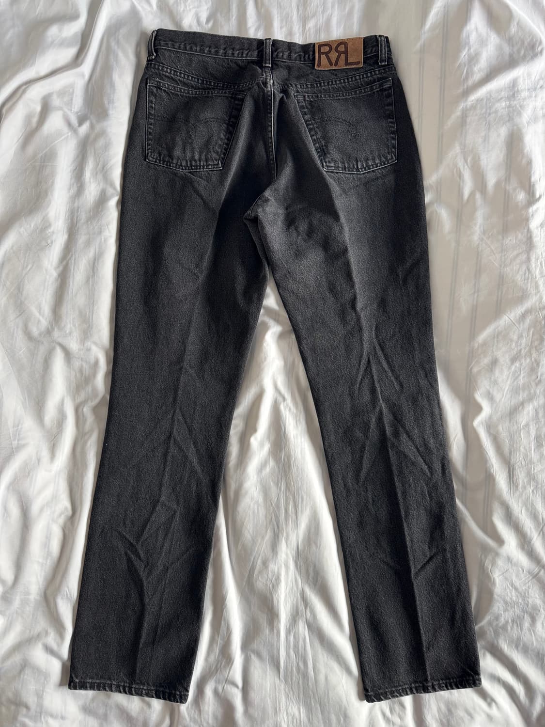 [34] rrl 더블알엘 블랙 워싱 데님 상품이미지3