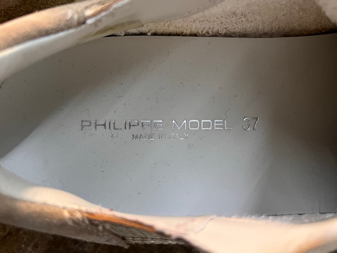 필립모델 여성 스니커즈 골드 37 상품이미지3