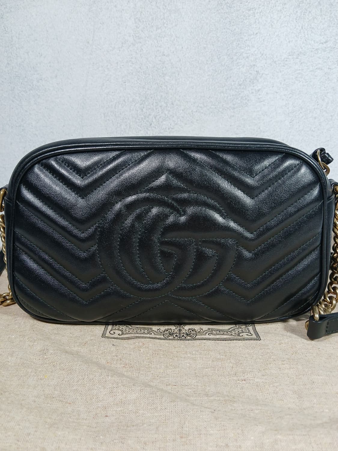 구찌 마몽 마틀라세 스몰 숄더백 상품이미지4