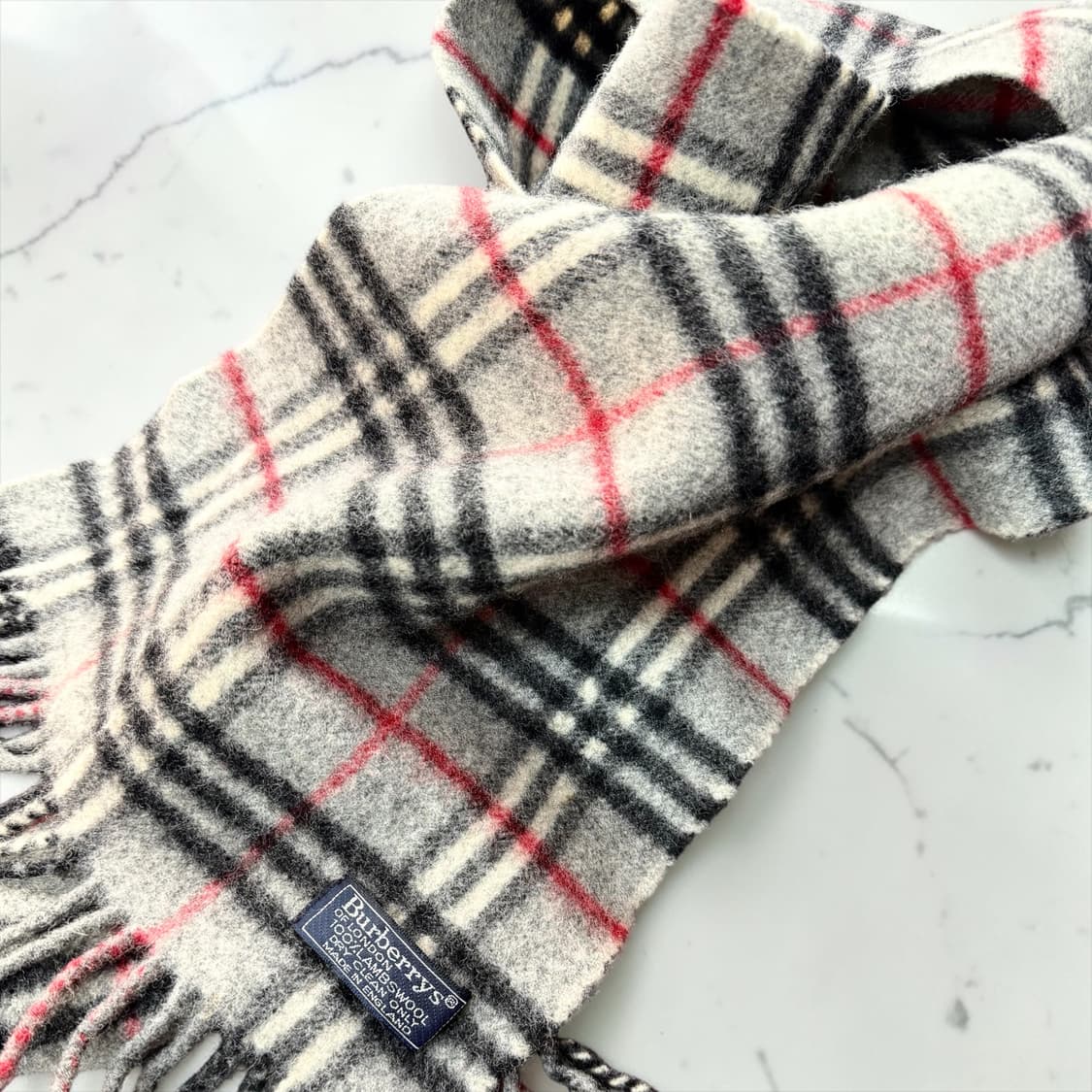 버버리 램스울 노바체크 머플러 상품이미지6